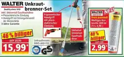 Norma WALTER Unkrautbrenner-Set Angebot