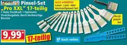 Norma Powertec Color Pinsel-Set ,,Pro XXL" 17-teilig Angebot
