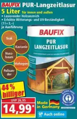Norma BAUFIX PUR-Langzeitlasur Angebot