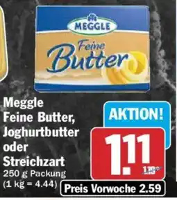 HIT Meggle Feine Butter Joghurtbutter oder Streichzart Angebot
