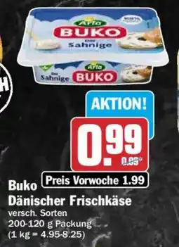 HIT Buko Dänischer Frischkäse Angebot