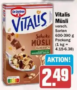 HIT Vitalis Müsli Angebot