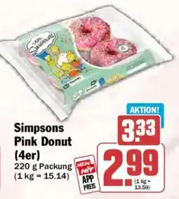 HIT Simpsons Pink Donut (4er) Angebot
