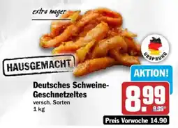 HIT Deutsches Schweine Geschnetzeltes Angebot