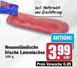 HIT Neuseeländische frische Lammlachse Angebot