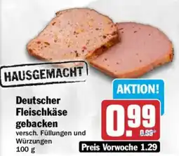 HIT Deutscher Fleischkäse gebacken Angebot