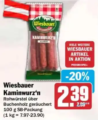 HIT Wiesbauer Kaminwurz'n Angebot