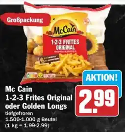 HIT McCain 1-2-3 Frites Original oder Golden Longs Angebot