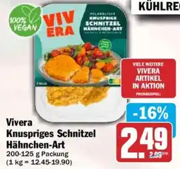 HIT Vivera Knuspriges Schnitzel Hähnchen-Art Angebot