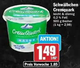 HIT Schwälbchen Cremquark Angebot
