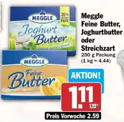 HIT Meggle Feine Butter, Joghurtbutter oder Streichzart Angebot