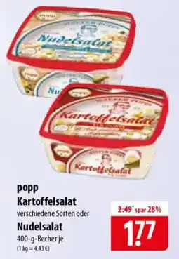 Famila Nord Ost popp Kartoffelsalat oder Nudelsalat Angebot