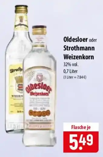 Famila Nord Ost Oldesloer oder Strothmann Weizenkorn Angebot