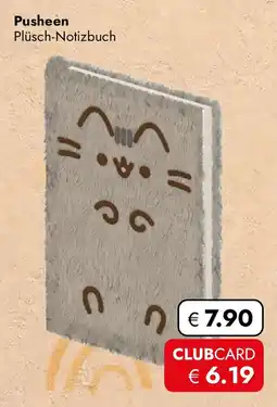 Travel Free Pusheen Plüsch-Notizbuch Angebot