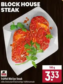 Famila Nord Ost Block house trüffel rib eye steak Angebot