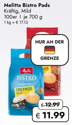 Travel Free Melitta Bistro Pads Angebot