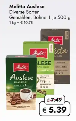 Travel Free Melitta Auslese Angebot