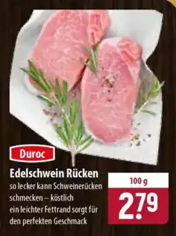Famila Nord Ost Duroc Edelschwein Rücken Angebot