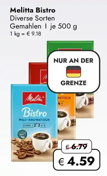 Travel Free Melitta Bistro Angebot
