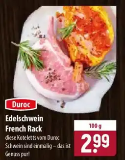Famila Nord Ost Duroc Edelschwein French Rack Angebot