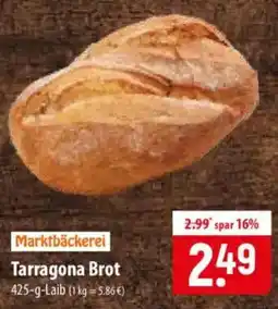 Famila Nord Ost Marktbäckerei Tarragona Brot Angebot