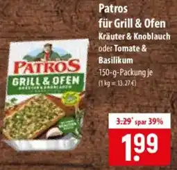 Famila Nord Ost Patros für Grill & Ofen Kräuter & Knoblauch Angebot
