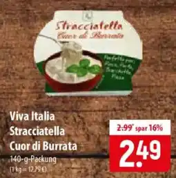 Famila Nord Ost Viva Italia Stracciatella Cuor di Burrata Angebot