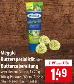 Famila Nord Ost Meggle Butterspezialität oder Butterzubereitung Angebot