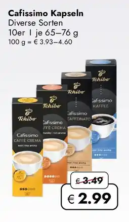 Travel Free Cafissimo Kapseln Angebot