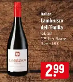 Famila Nord Ost Lambrusco dell'Emilia Angebot