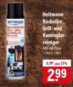 Famila Nord Ost Heitmann Backofen-, Grill-und Kaminglasreiniger Angebot
