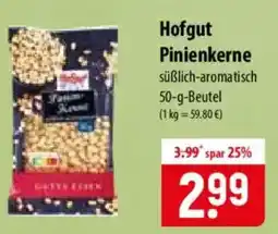 Famila Nord Ost Hofgut Pinienkerne Angebot