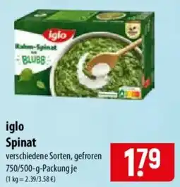 Famila Nord Ost iglo Spinat Angebot