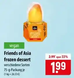 Famila Nord Ost vegan Friends of Asia frozen dessert Angebot