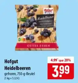 Famila Nord Ost Hofgut Heidelbeeren Angebot