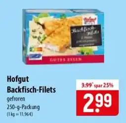 Famila Nord Ost Hofgut Backfisch-Filets Angebot