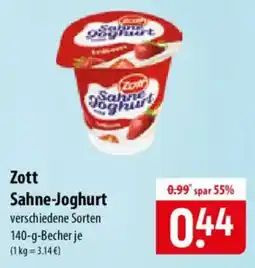 Famila Nord Ost Zott Sahne-Joghurt Angebot