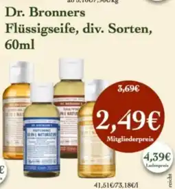 LPG Biomarkt Dr. Bronners Flüssigseife Angebot