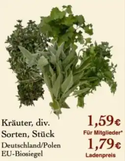 LPG Biomarkt Kräuter Angebot