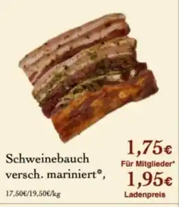 LPG Biomarkt Schweinebauch Angebot