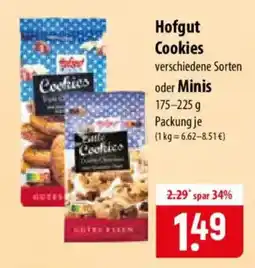 Famila Nord Ost Hofgut Cookies oder Minis Angebot