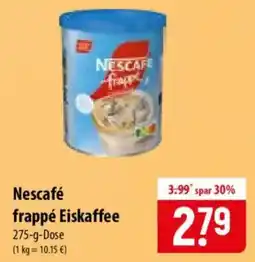 Famila Nord Ost Nescafé frappé Eiskaffee Angebot