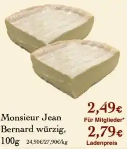 LPG Biomarkt Monsieur Jean Bernard Angebot