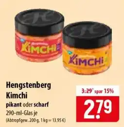 Famila Nord Ost Hengstenberg Kimchi Angebot
