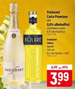 Famila Nord Ost Freixenet Carta Premium oder 0,0% alkoholfrei Angebot