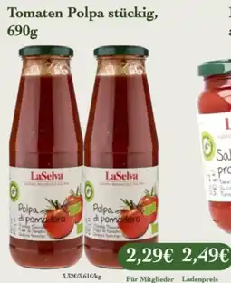 LPG Biomarkt LaSelva Tomaten Polpa Angebot