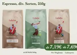 LPG Biomarkt LaSelva Espresso Angebot