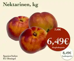 LPG Biomarkt Nektarinen Angebot