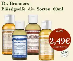 LPG Biomarkt Dr. Bronners Flüssigseife Angebot