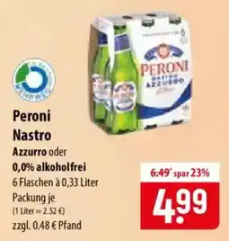 Famila Nord Ost Peroni Nastro Angebot